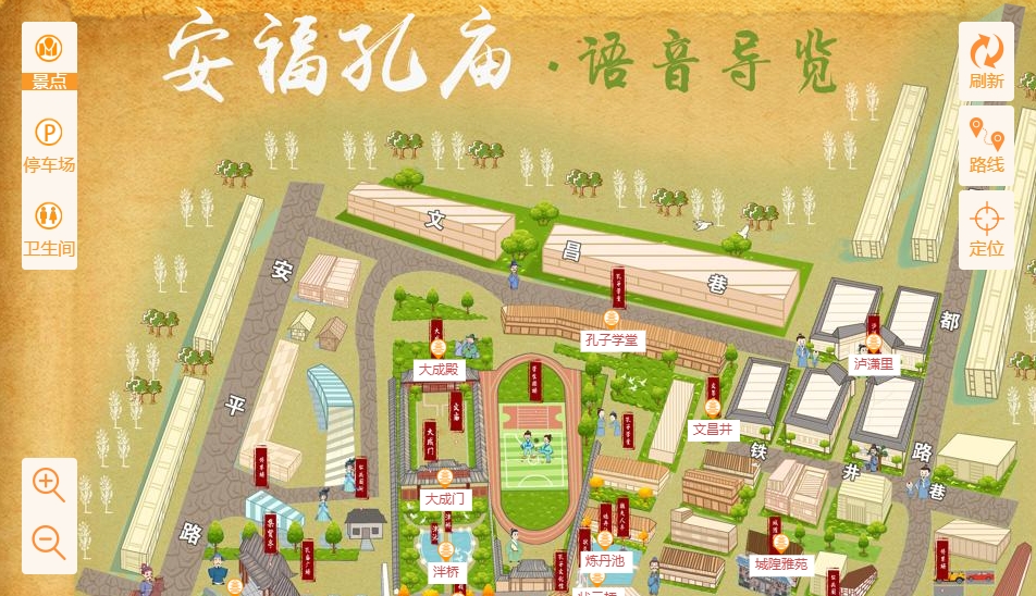 石柱手绘地图：智慧景区智能化服务的延伸